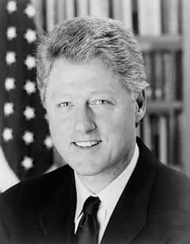 Bill Clinton B/W